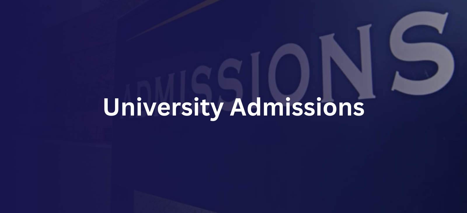 One Hub Study's University Admissions Services